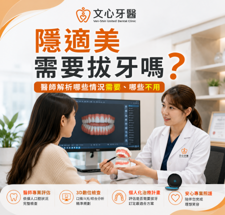 隱適美需要拔牙嗎？哪些情況需要、哪些不用？醫師完整解析