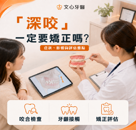 深咬一定要矯正嗎？症狀、影響與牙齒矯正評估重點